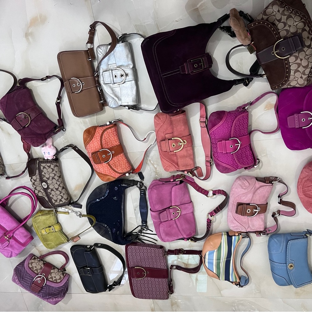 Coach Vintage bags, my over years' collection